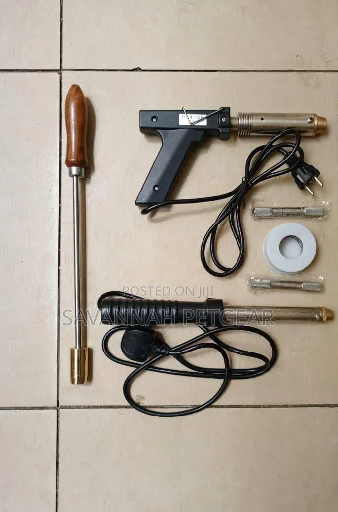 Electric Dehorner Kit for Removing Horns From Livestock Cattle, Sheep