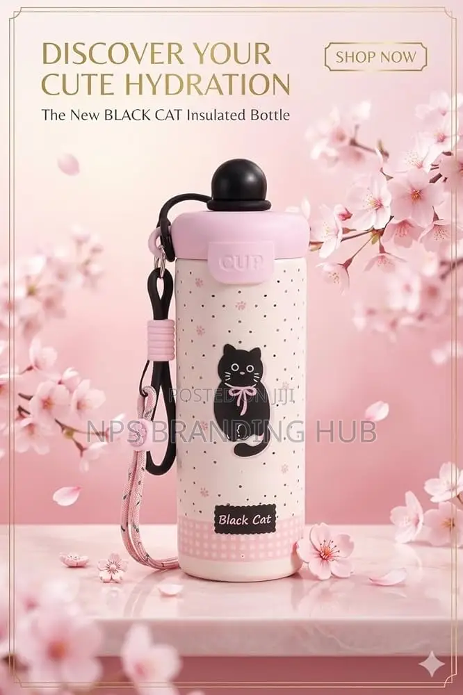 Insulated Water Bottle, 750ml, Stainless Steel Hbc