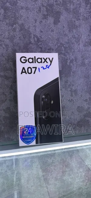 New Samsung Galaxy A07 128 GB Black