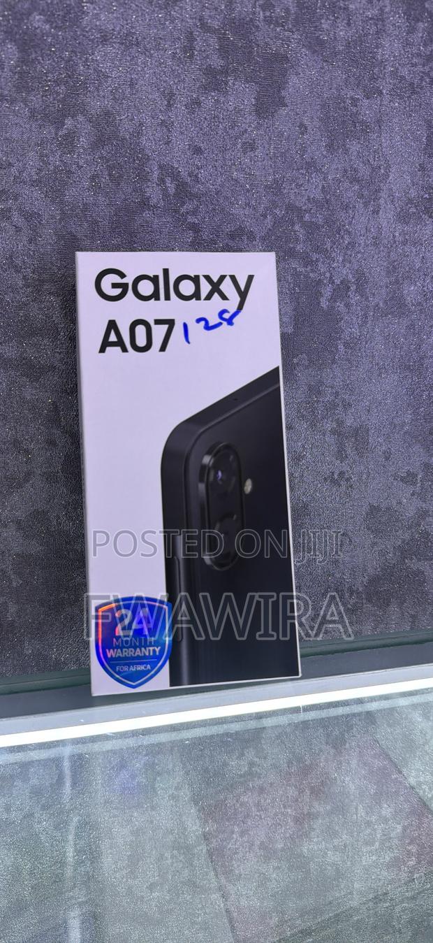 New Samsung Galaxy A07 128 GB Black
