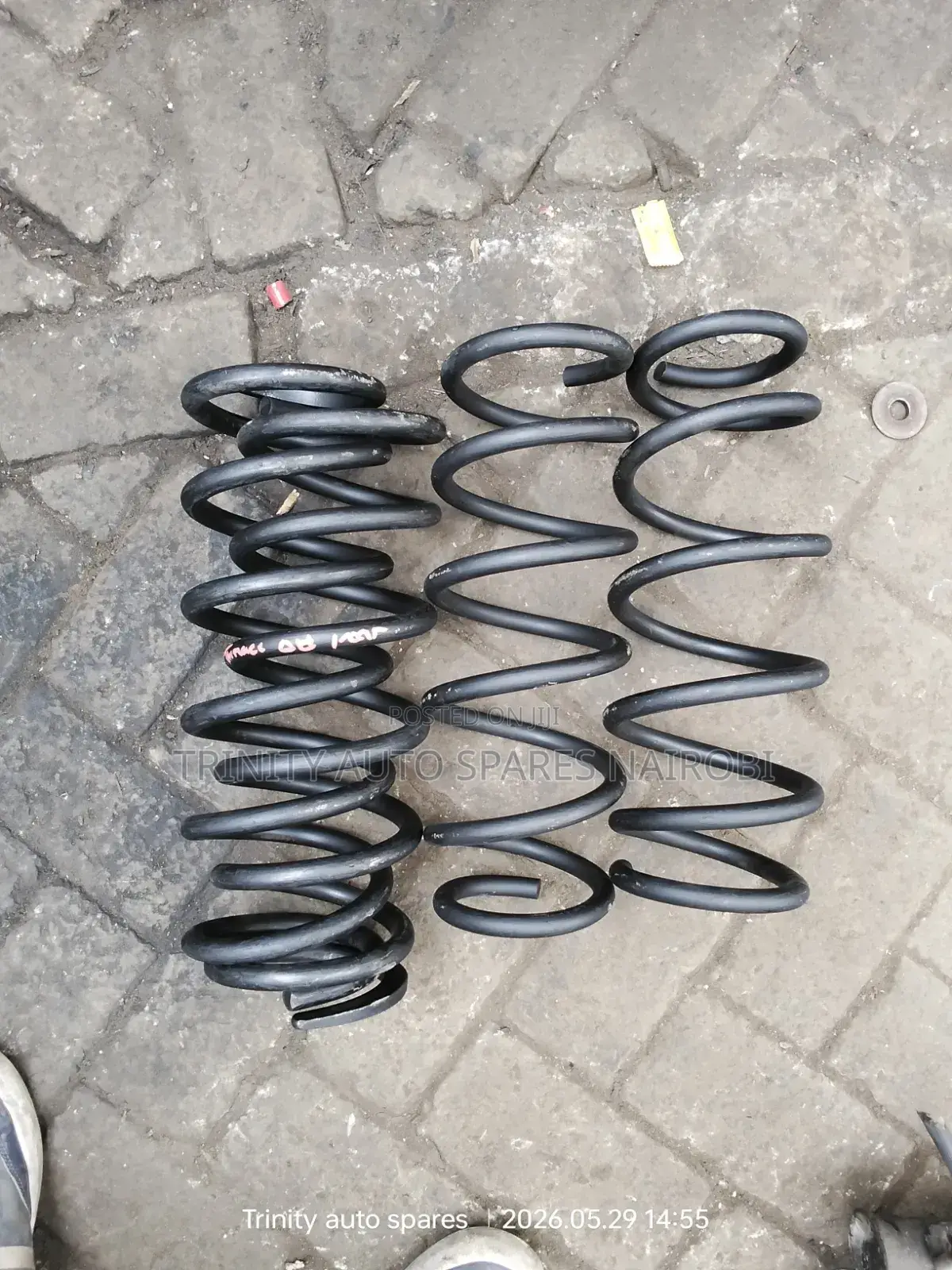 Original Ex Japan Mitsubishi Outlander Front and Rear Heavy Duty Coils