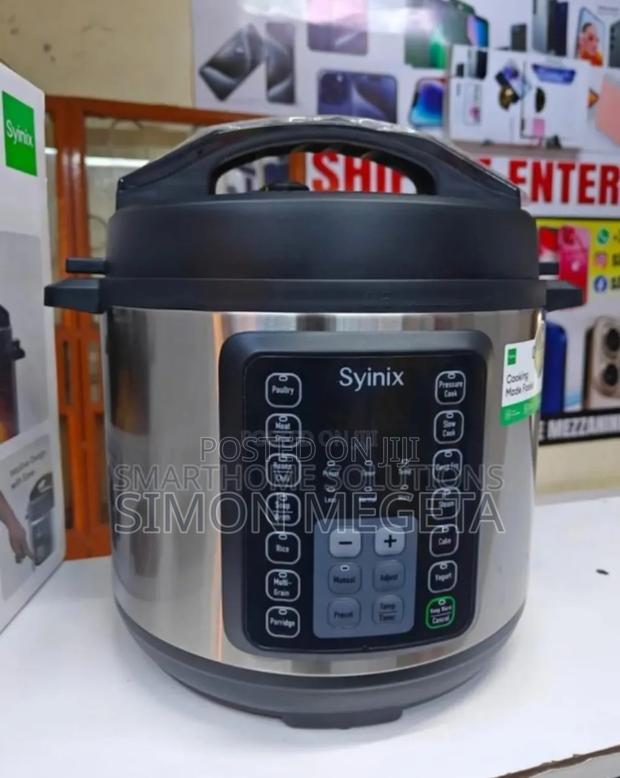 Modeled Modern Syinix 6l Pressure Cooker
