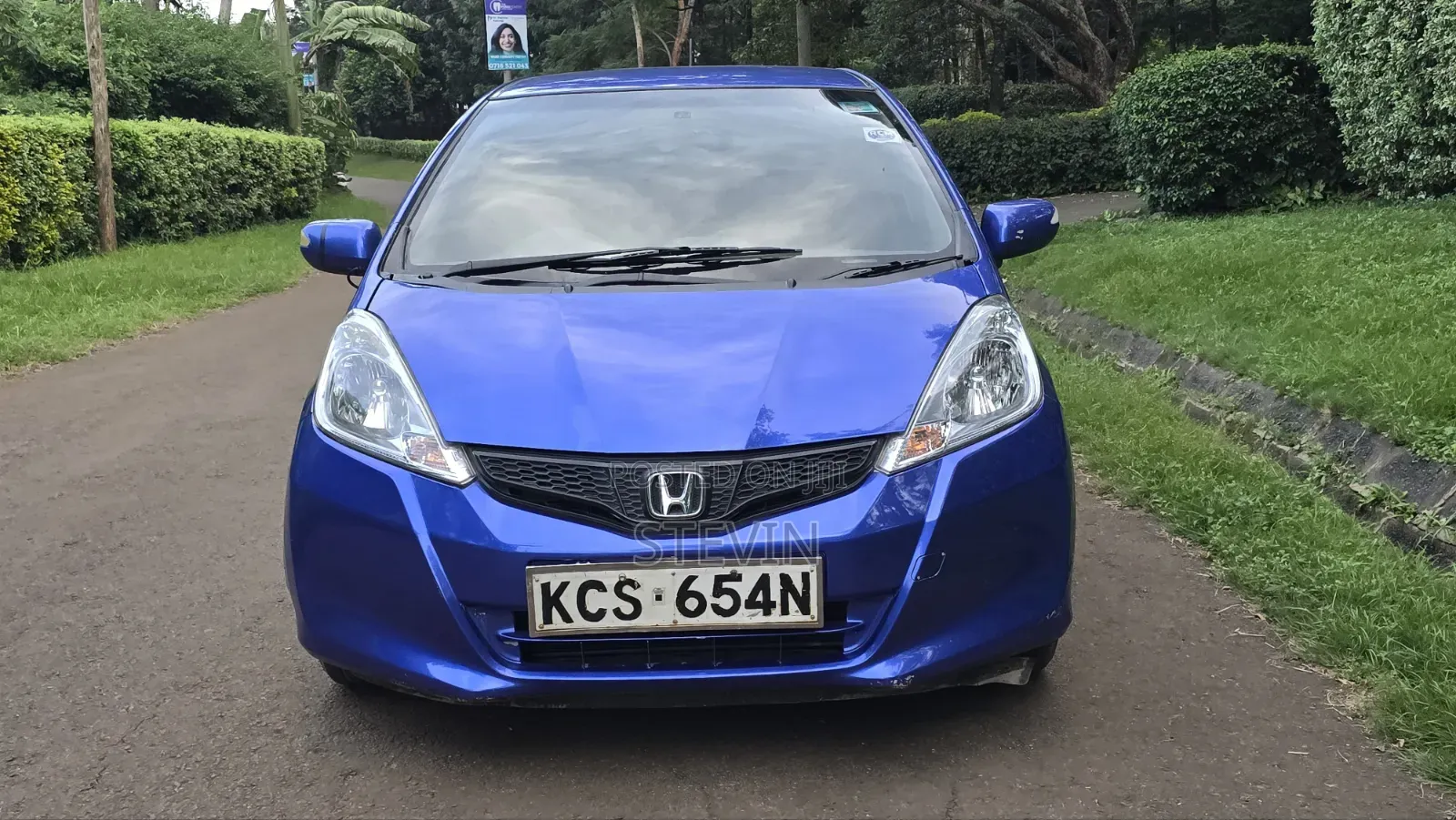 Honda Fit 2012 Blue