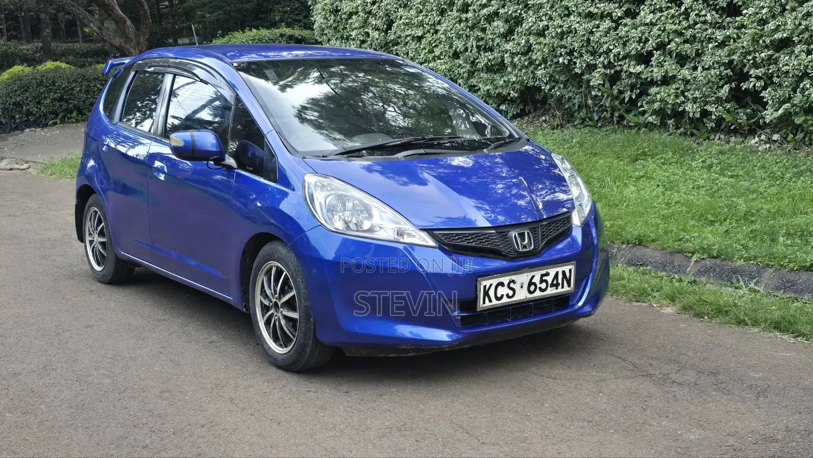 Honda Fit 2012 Blue