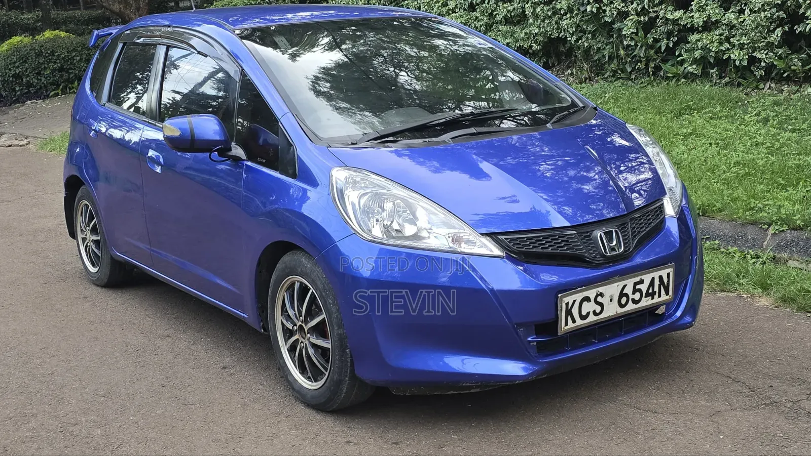 Honda Fit 2012 Blue