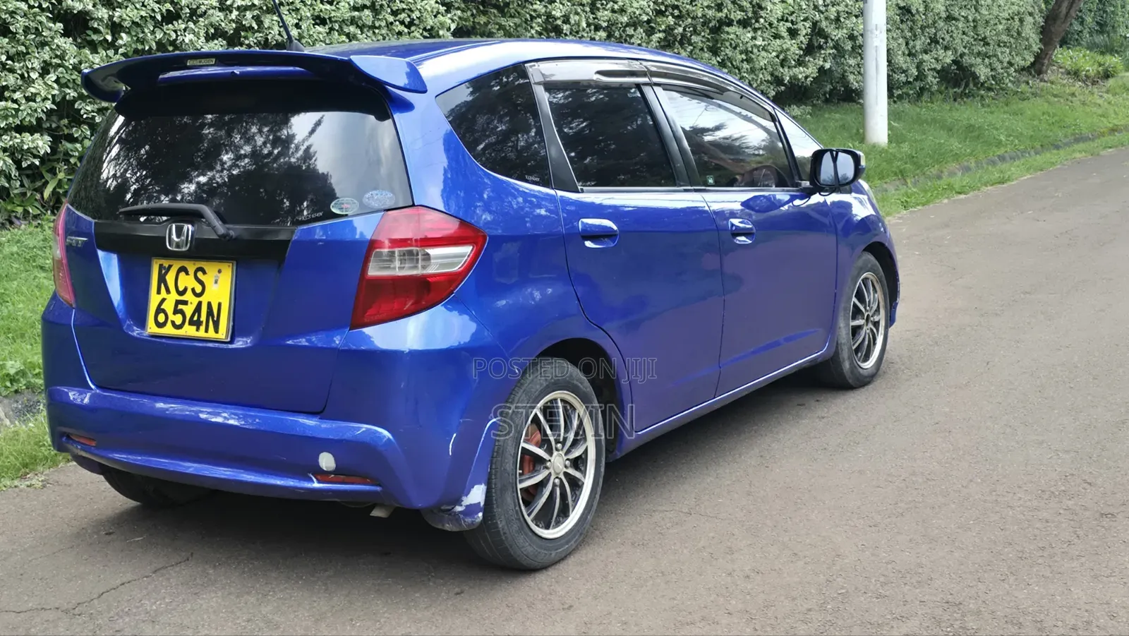 Honda Fit 2012 Blue