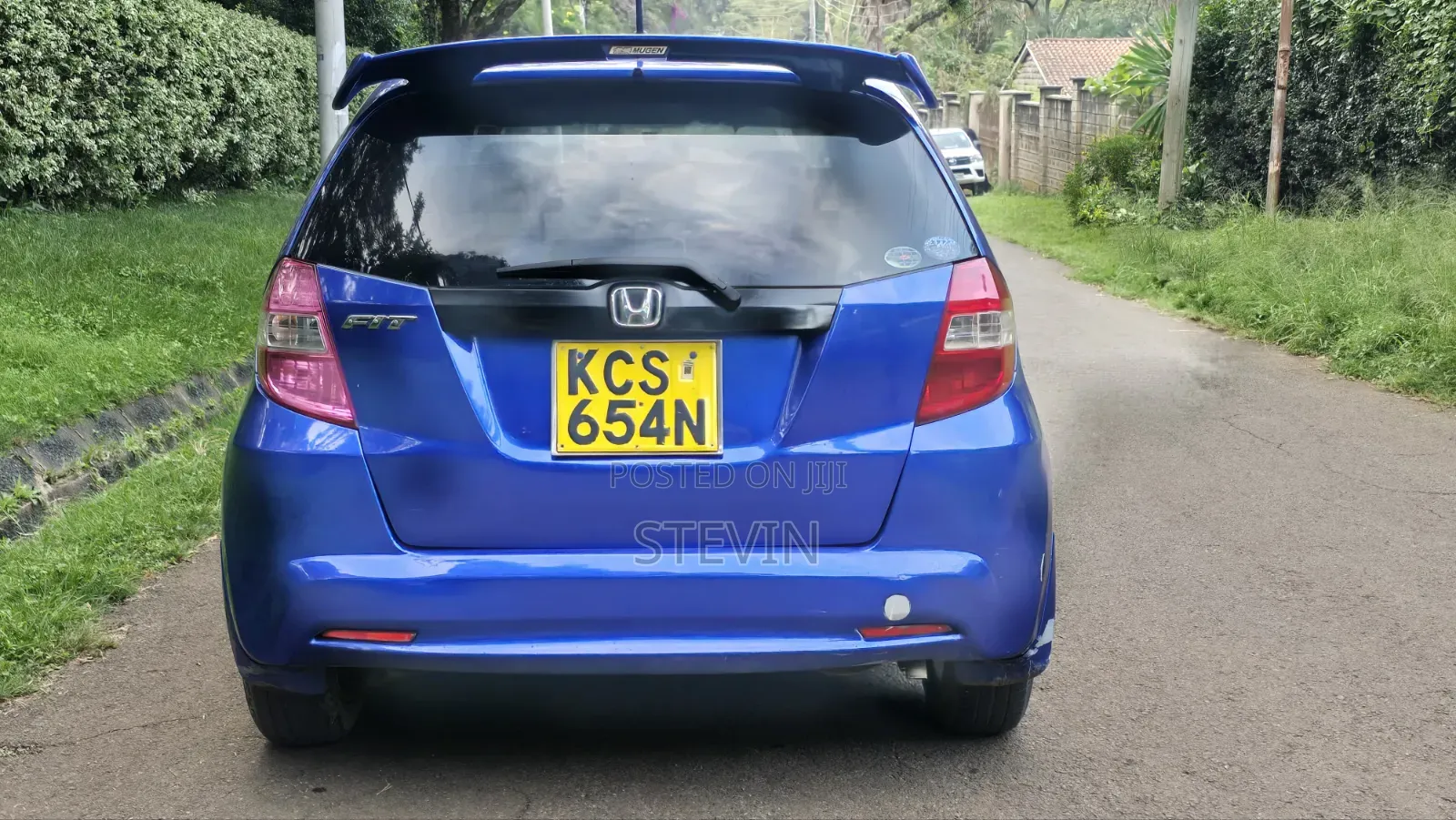 Honda Fit 2012 Blue