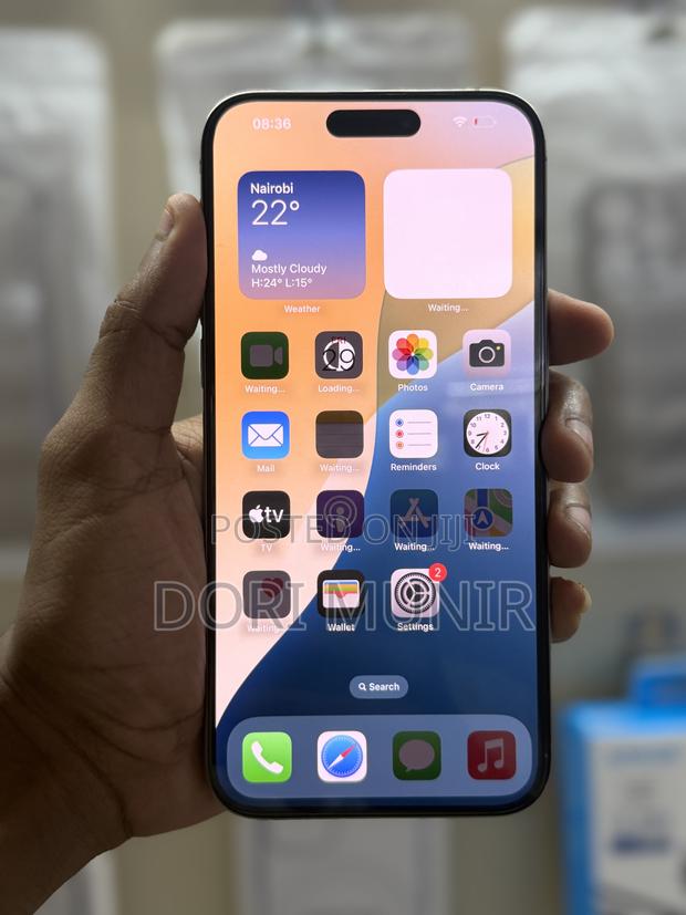 Apple iPhone 15 Pro Max 256 GB Silver - thumbnail 3