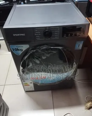 Modern New. Black 10kgs Smart Pro Washing Machine