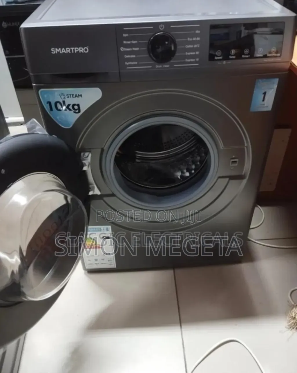 Front Loader 10kgs Smart Pro Washing Machine