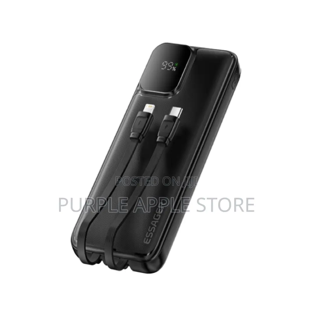 Essager 22.5w 20000mah Power Bank With Cable