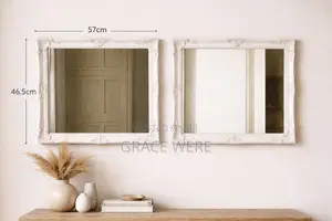 Antique Wooden Mirror