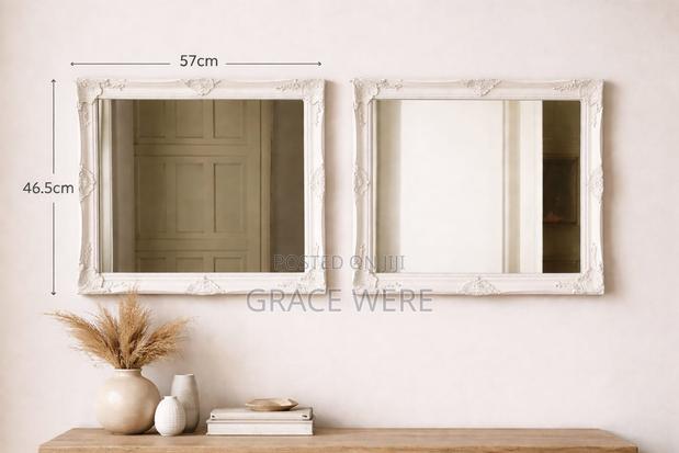 Antique Wooden Mirror