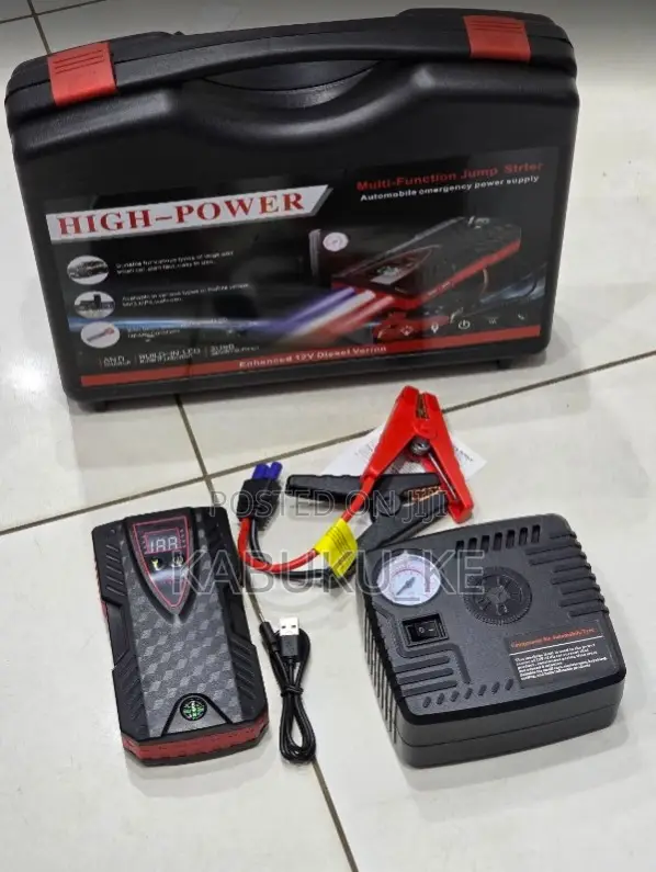 Portable 12v 99800mah High Power Car Jump Starter Battery