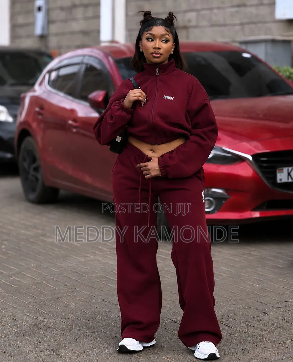 Burgundy Home 2pc Tracksuit