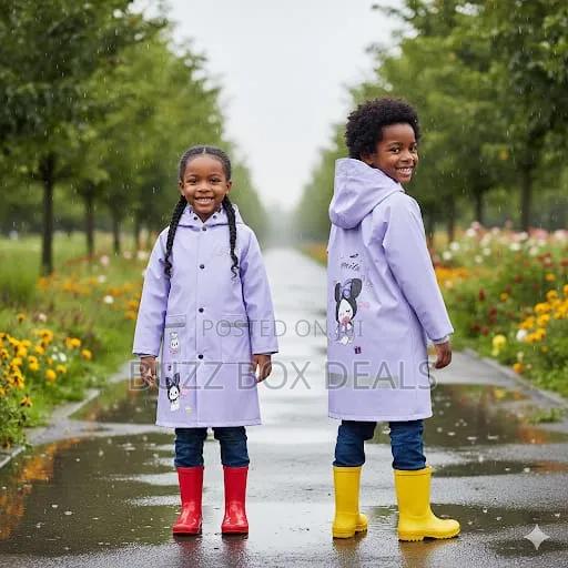 Kids Cartoon Themed Rain Coats - thumbnail 3