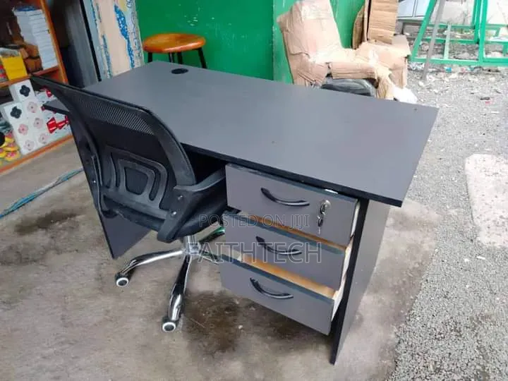 1 Metre Office Study Table/Desk With Office Chair