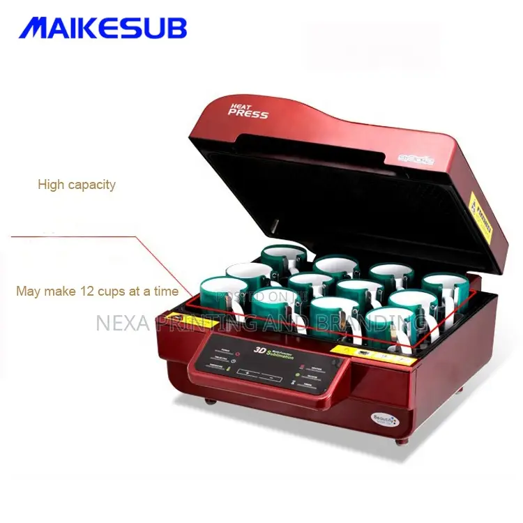 Vacuum 3d Sublimation Heat Transfer Machine