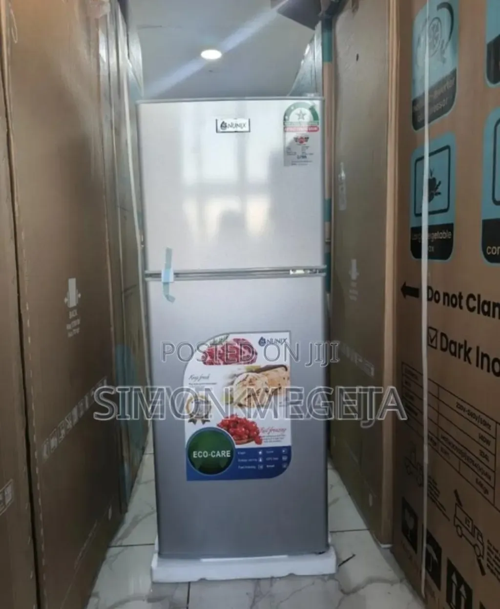 Silver Bcd138l - Nunix 138l Fridge