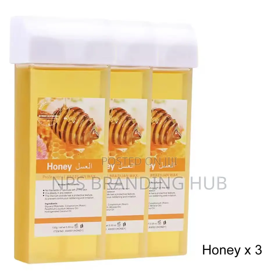 Painless Roll-on Wax Depilatory Honey Aloe Vera Hbc