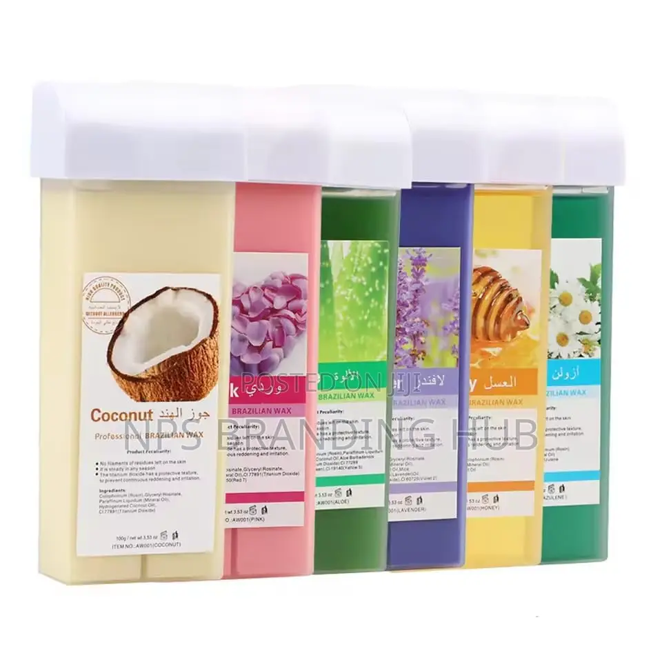 Painless Roll-on Wax Depilatory Honey Aloe Vera Hbc