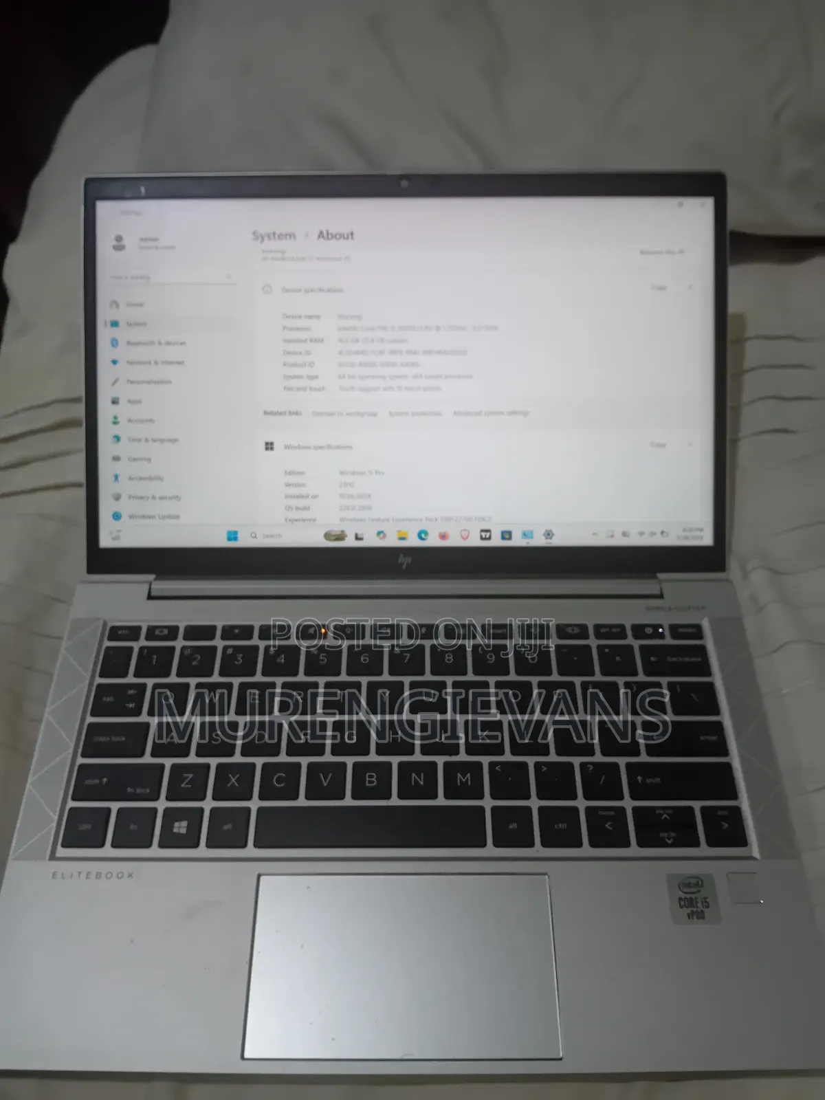 Laptop HP EliteBook 840 G6 16GB Intel Core 5 SSD 512GB