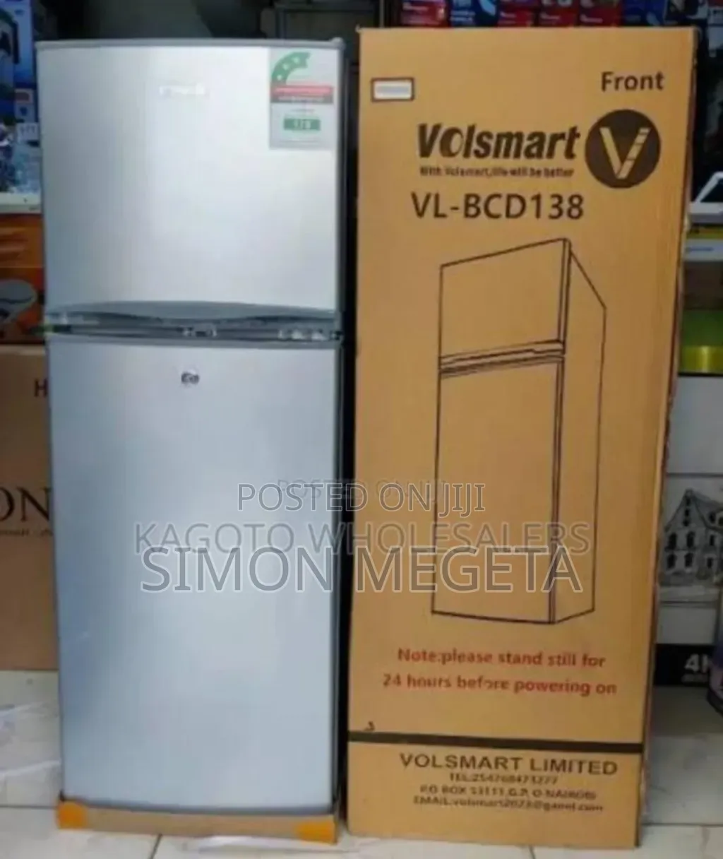 Bcd172litress- Volsmart 172l Fridge