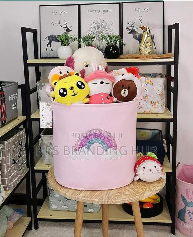 Toys Storage Basket Laundry Basket Hbc - thumbnail 2