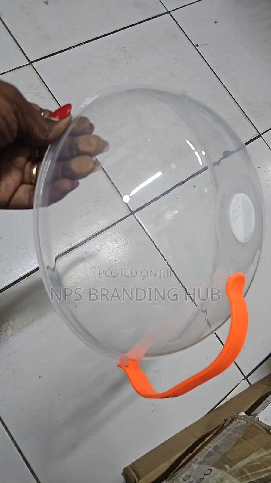 Transparent 26 Cm Microwave Food Covers Hbc