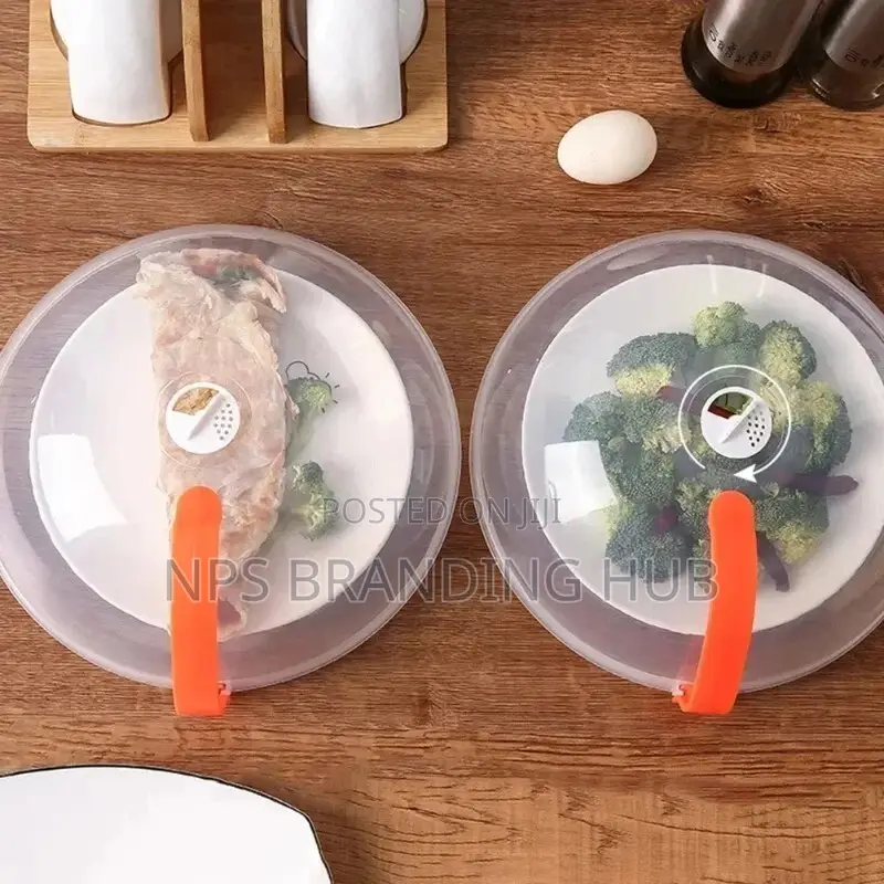 Transparent 26 Cm Microwave Food Covers Hbc