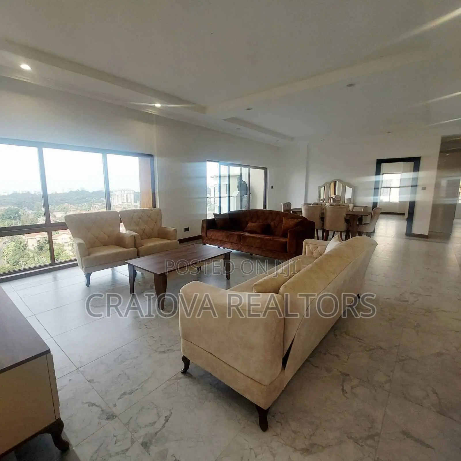 Furnished 3bdrm Apartment in Kileleshwa for sale