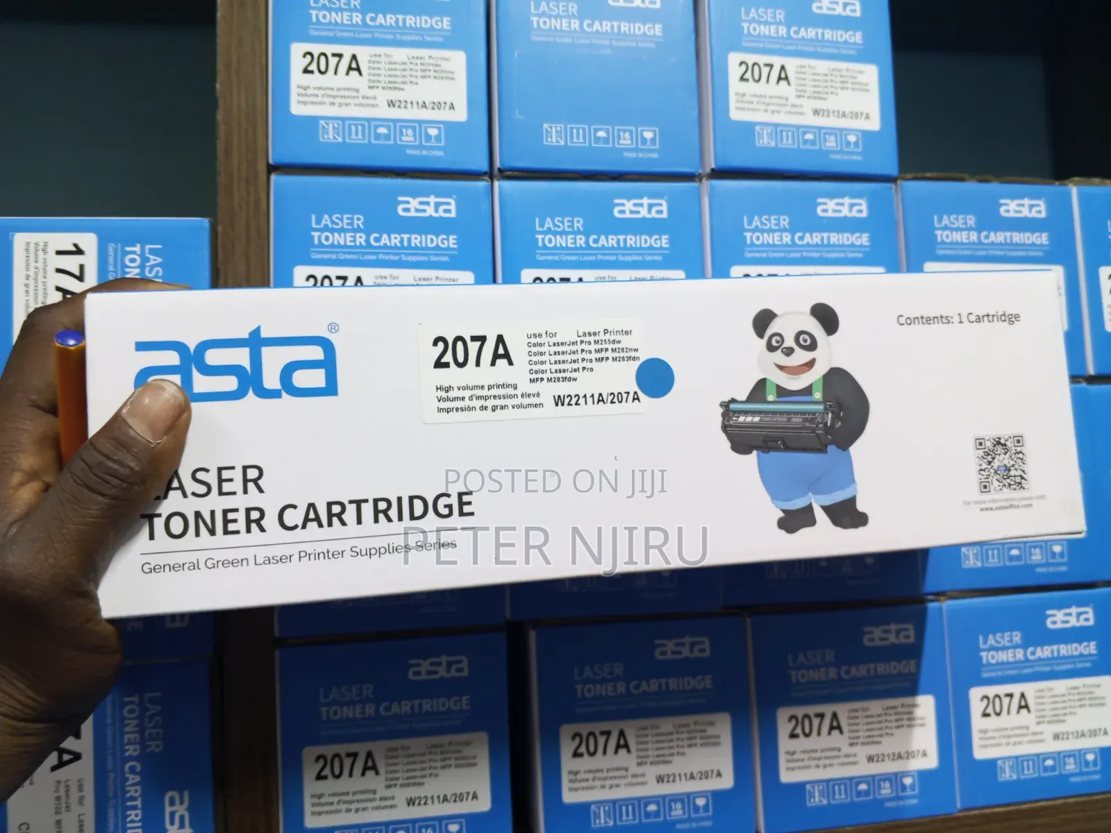 Asta 207a Black Toner Cartridge (W2210a)