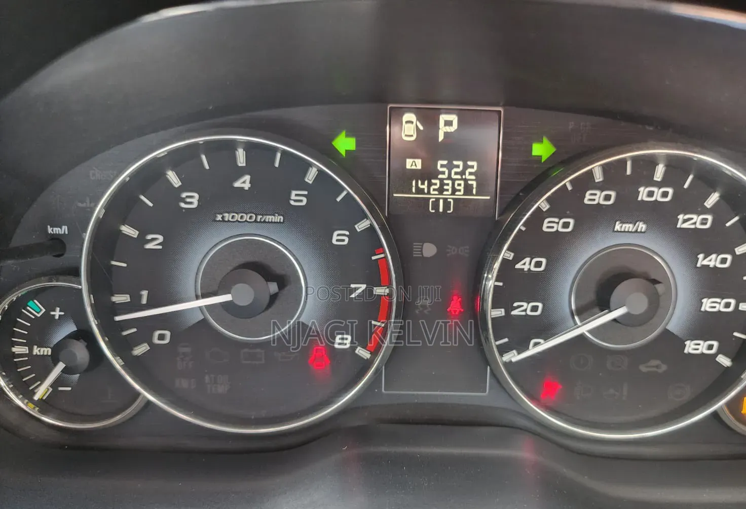 Subaru Outback 2008 Black