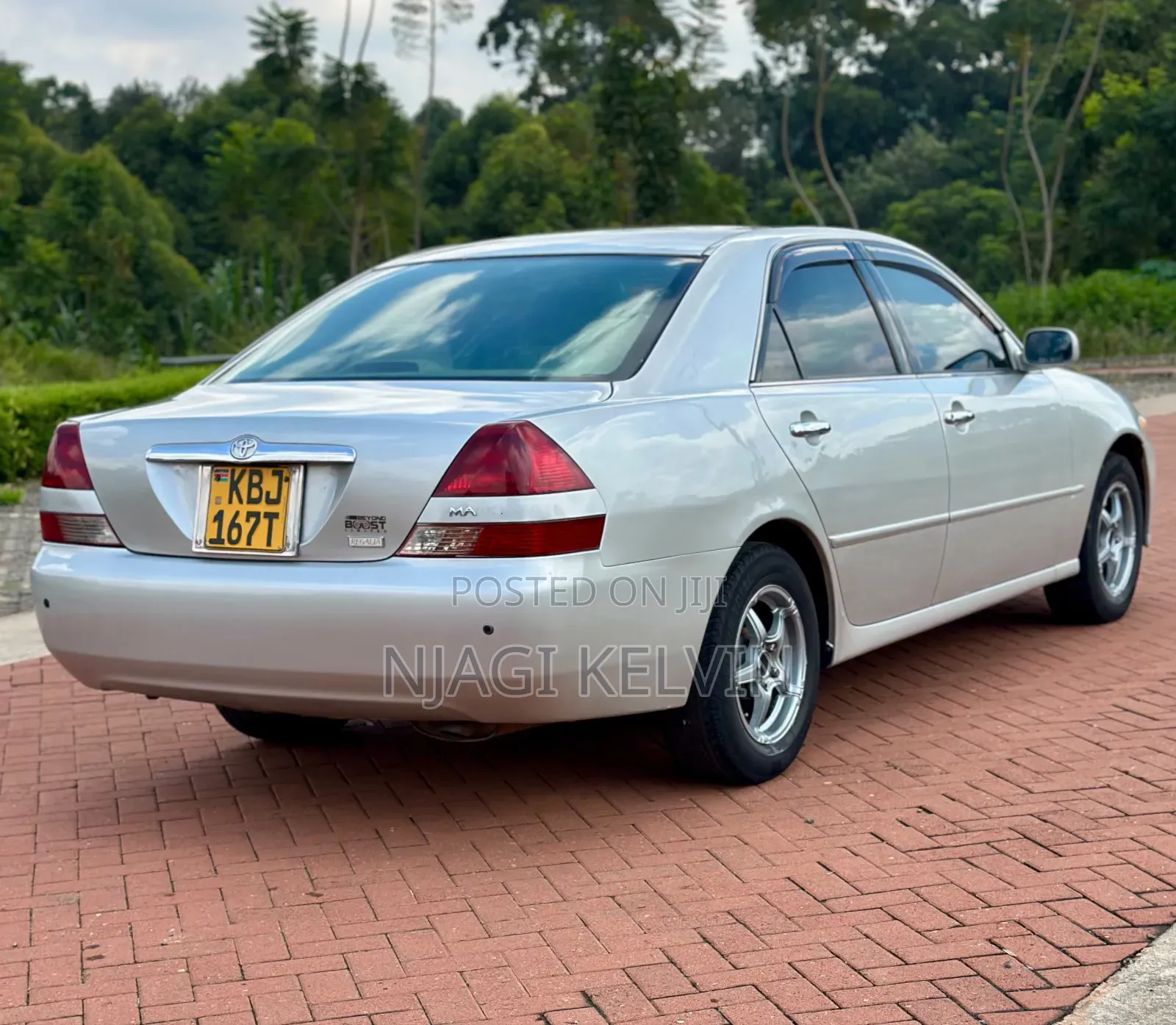 Toyota Mark II 2004 Silver