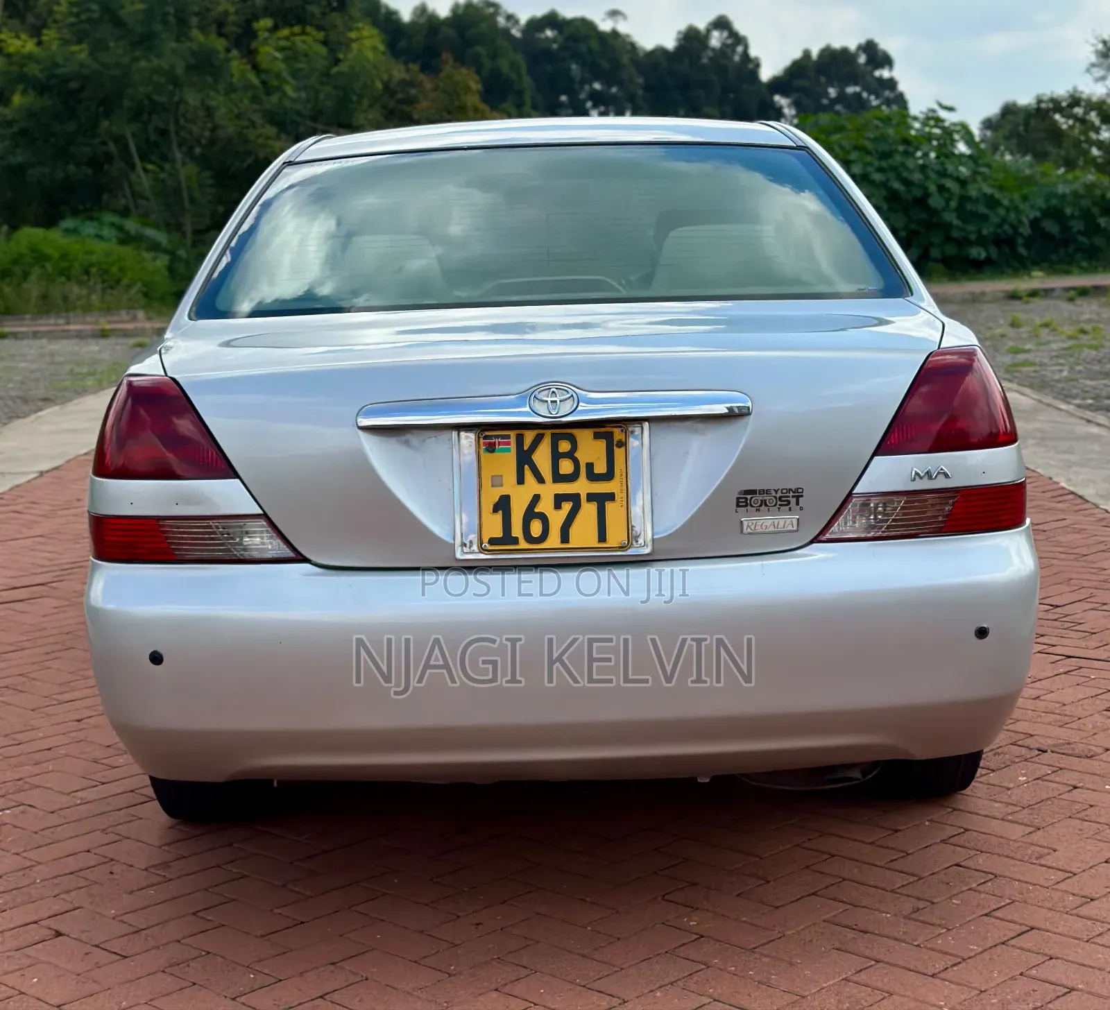 Toyota Mark II 2004 Silver