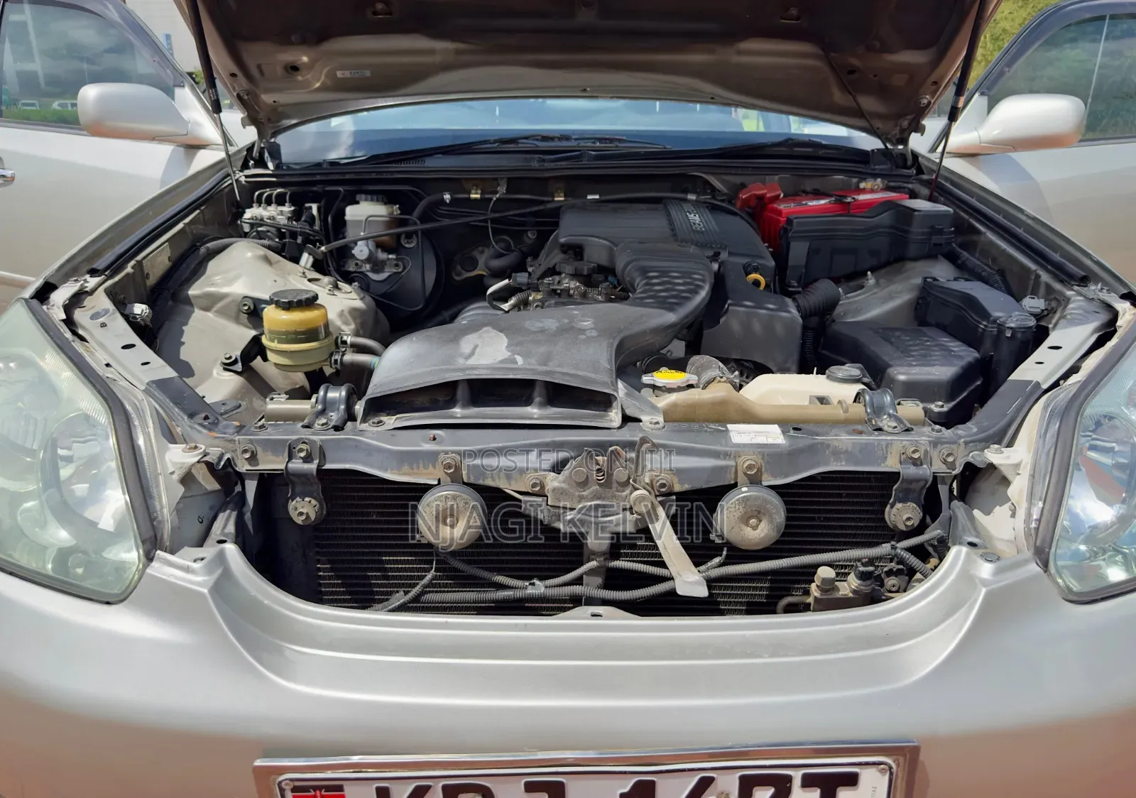 Toyota Mark II 2004 Silver