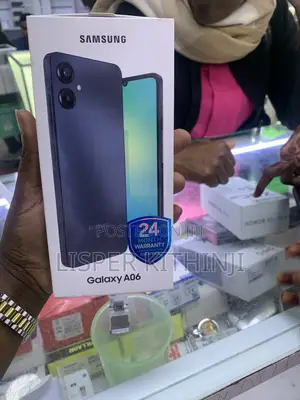 New Samsung Galaxy A06 64 GB Black