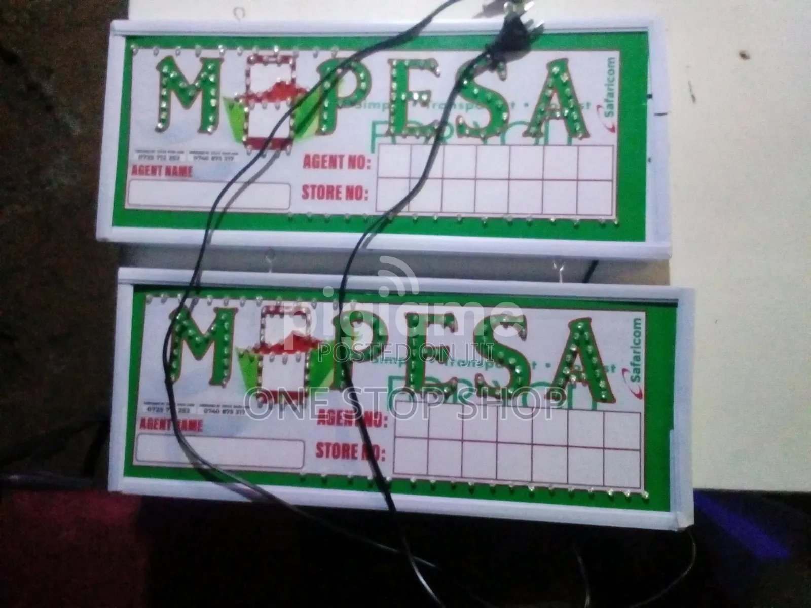Indoor/Outdoor Mpesa Led Sign Board