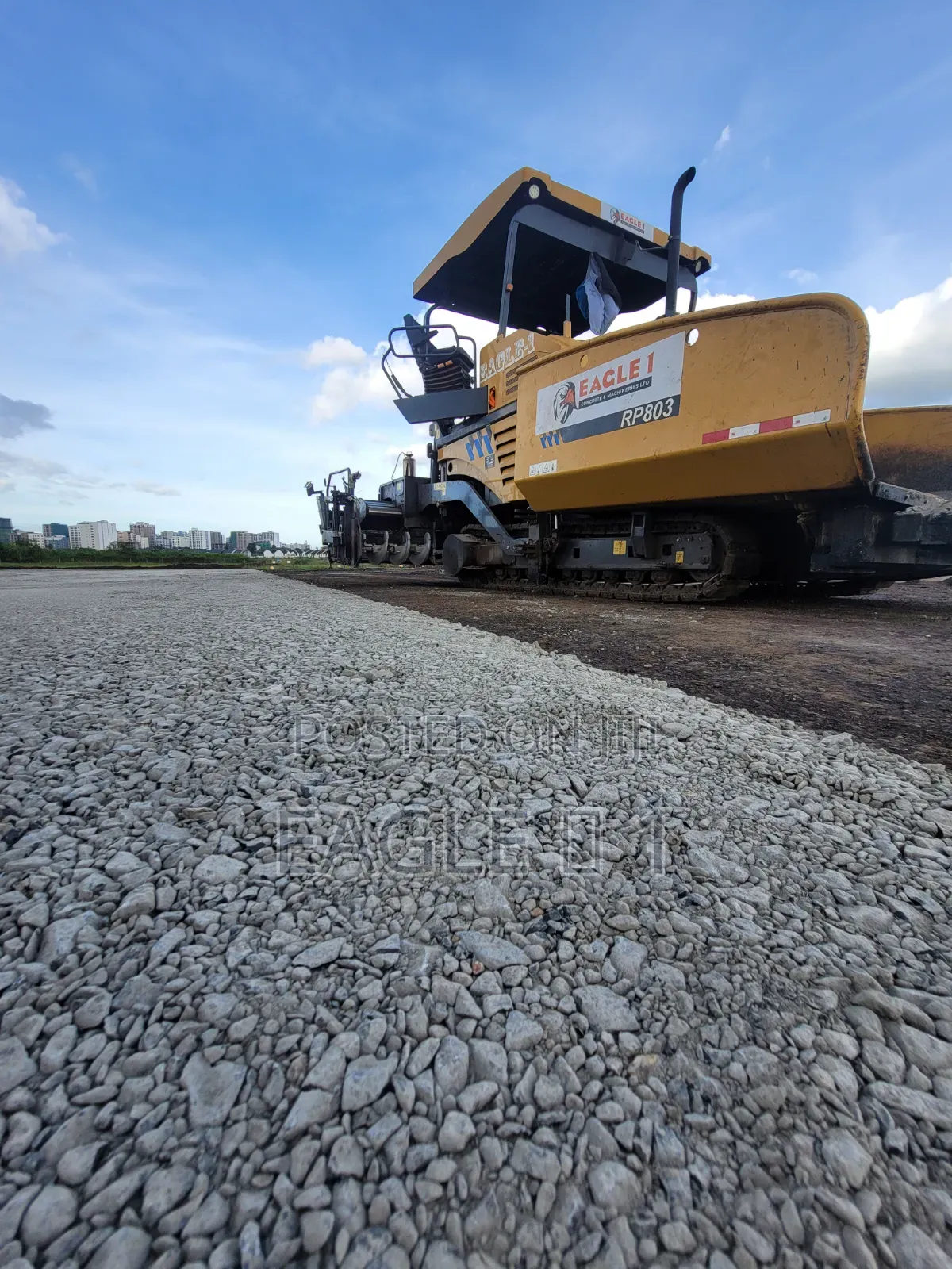 Paver With Sensor