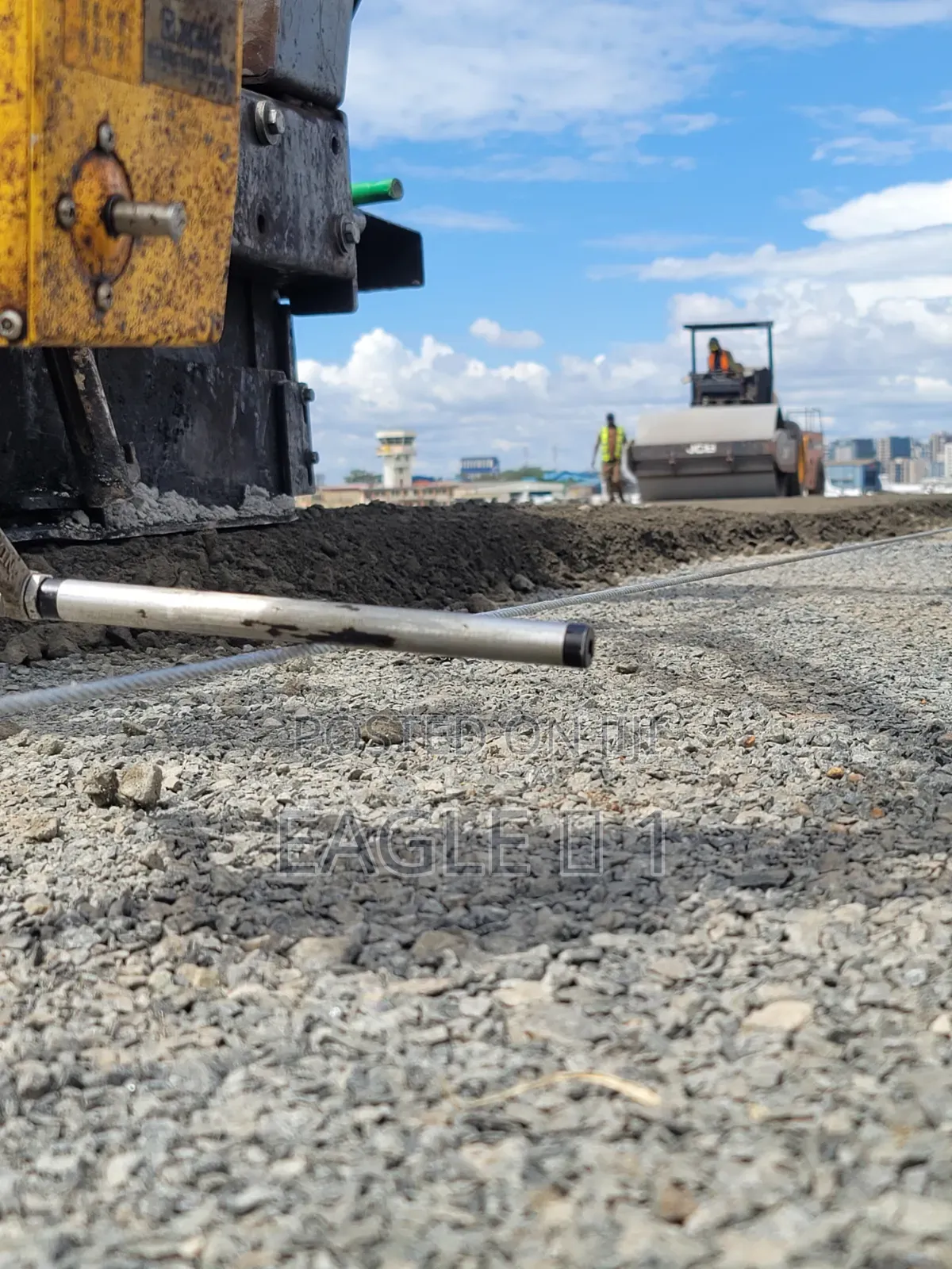 Paver With Sensor