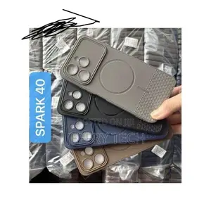 Tecno Spark 40 Soft Silicone Phone Case - Anti-Slip, Tear Resistant,