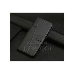 Mkopa X20 Leather Flip Wallet Case - Heavy Duty Protection, Anti-Scra