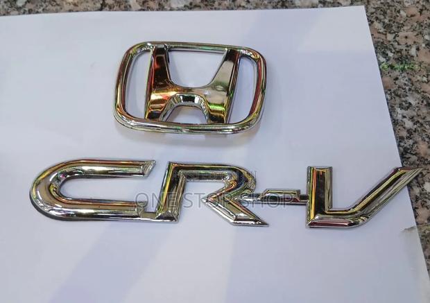 Chrome Honda Cr-v Emblem(Per Pc