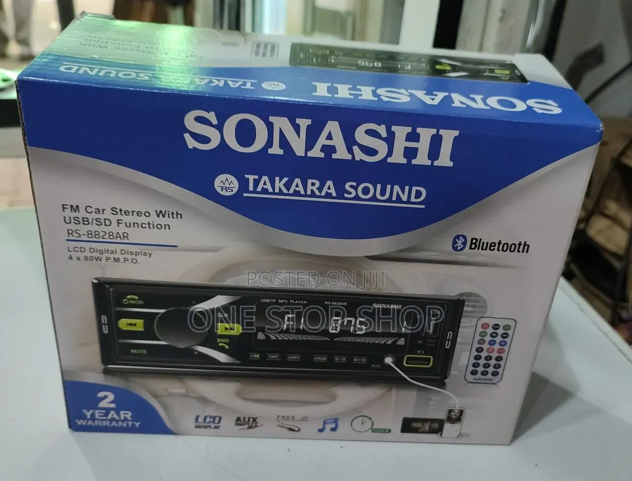 Sonakshi Sound Fmcar Stereo With Bluetooth,Usb,Sd