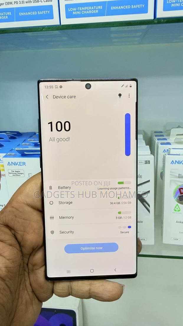 Samsung Galaxy Note 10 Plus 256 GB Blue - thumbnail 4
