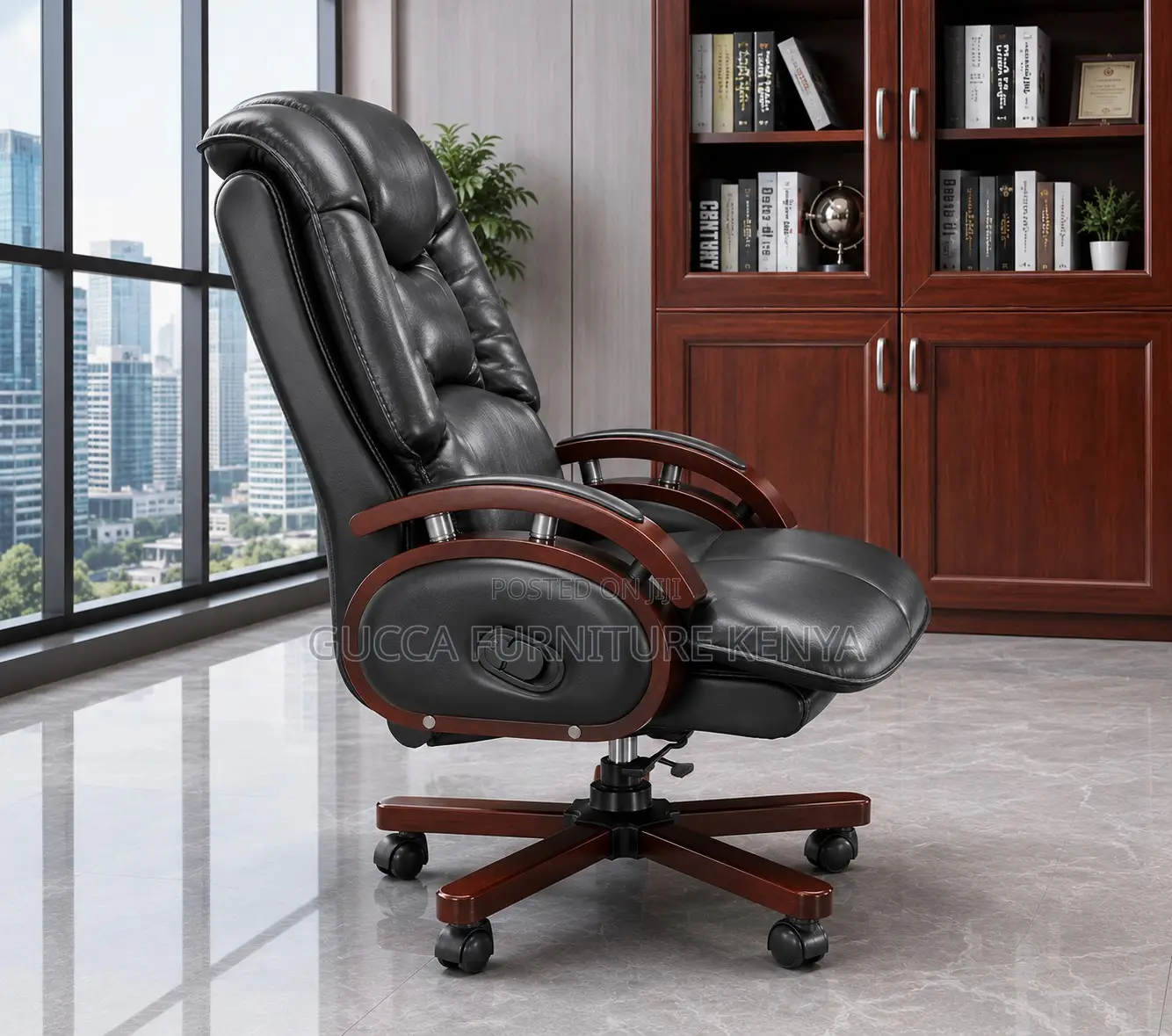 Leather Executive Office Seat.