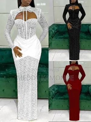 Lace Long Dinner Dress