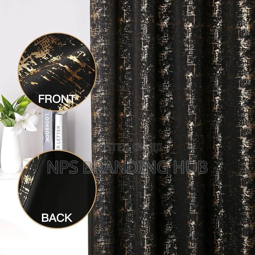 3 in 1 Curtains Drapes Set