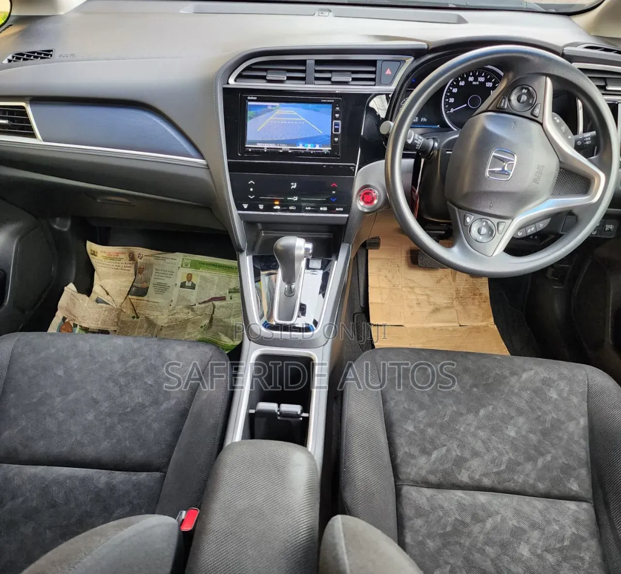 Honda Fit Shuttle 2018 Matt Black
