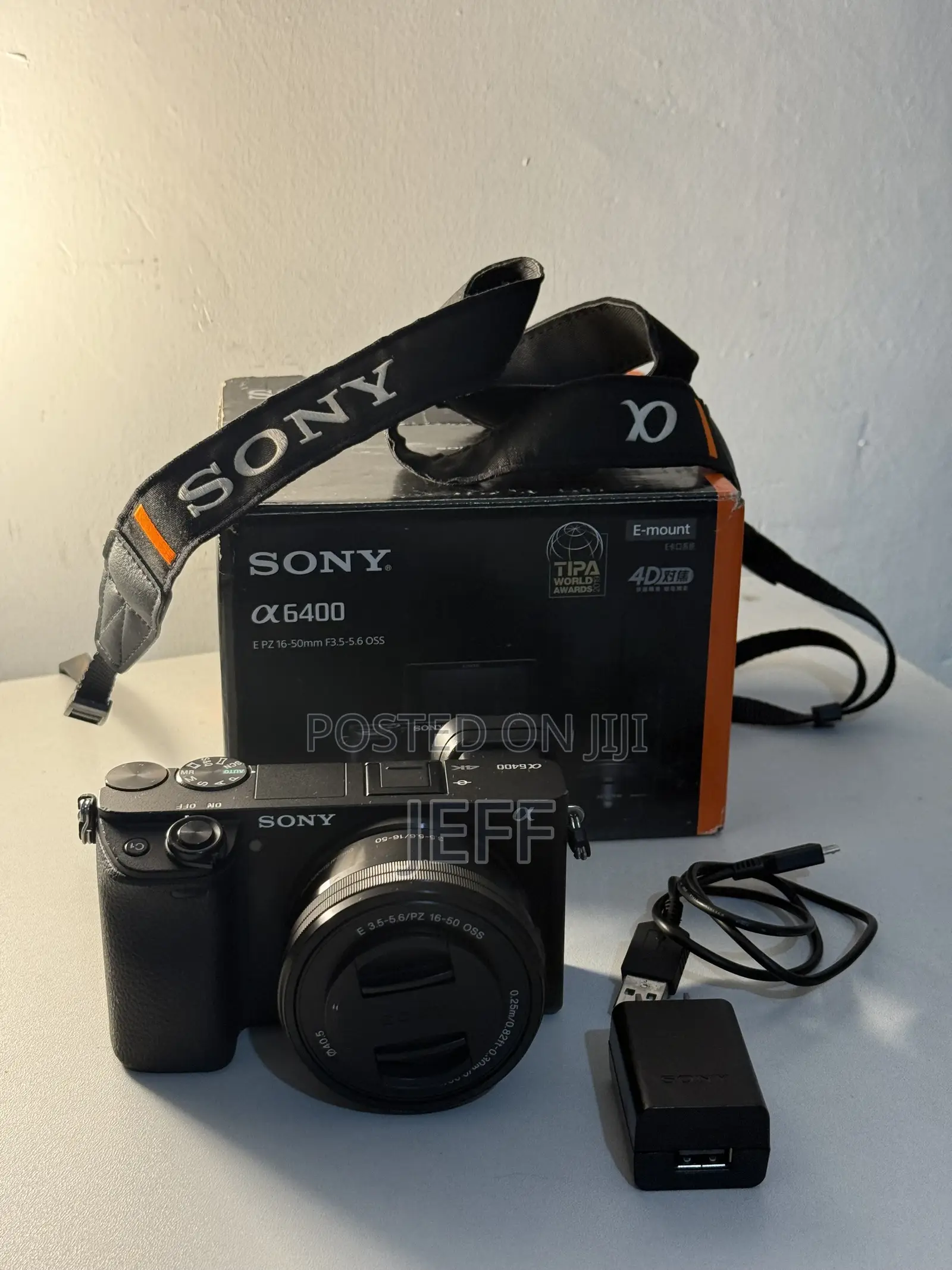 Sony Alpha A6400 Mirrorless Digital Camera With 16-50mm Lens